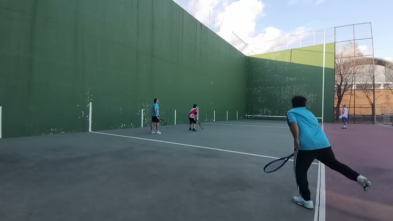 Frontenis 3ª división Daganzo vs CF Rivas 3er partido