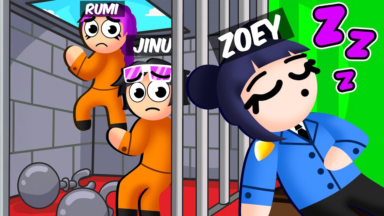 ESCAPA de LA PRISIÓN de PLASTILINA con RUMI y JINU!😱