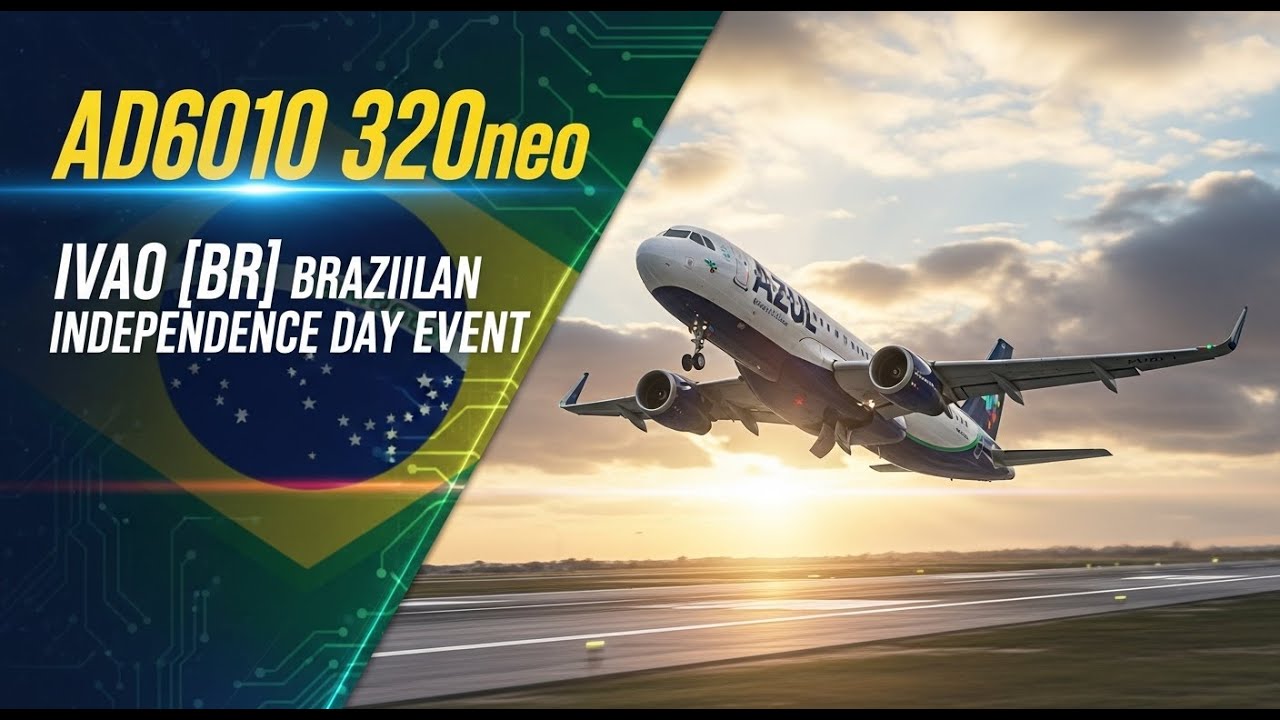 AD6010 320neo | Evento IVAO [BR] Brazilian Independence Day