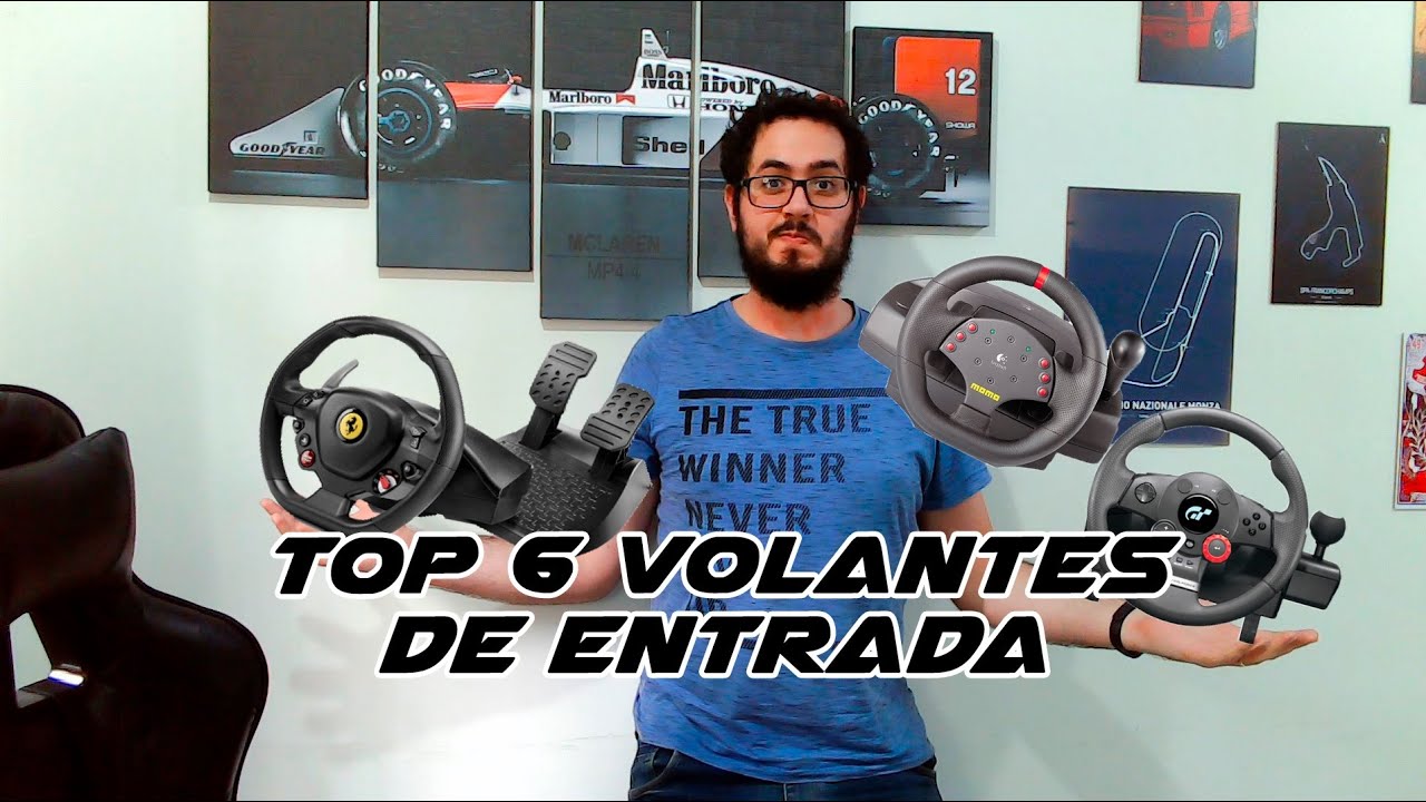 MELHORES VOLANTES DE ENTRADA PARA JOGOS DE CORRIDA - PC