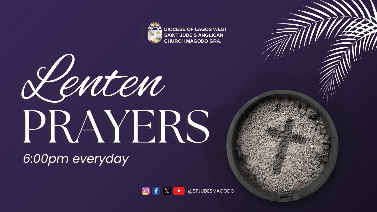 Lenten Prayers: Day 24 - 17th March, 2026