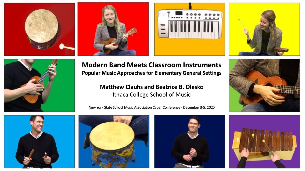 Modern Band Meets Classroom Instruments: Popular Music Approaches for Elementary General Settings