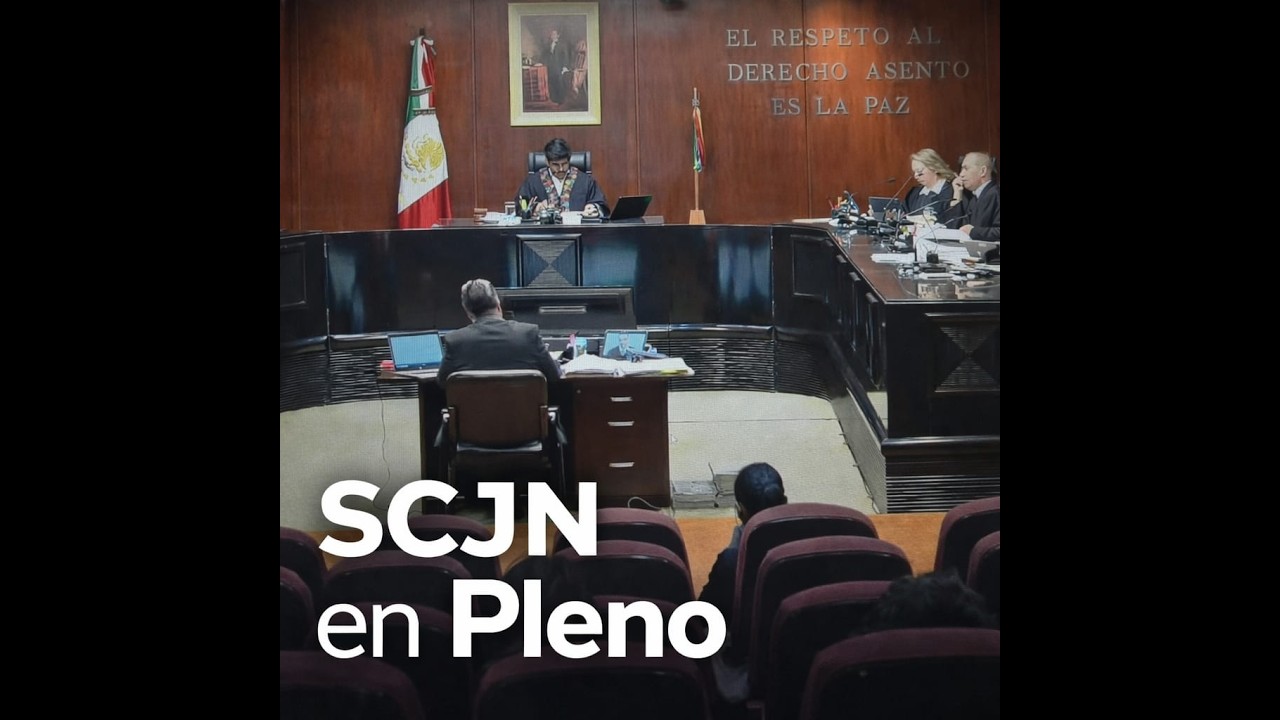 sesión en pleno de la SCJN  16 de febrero