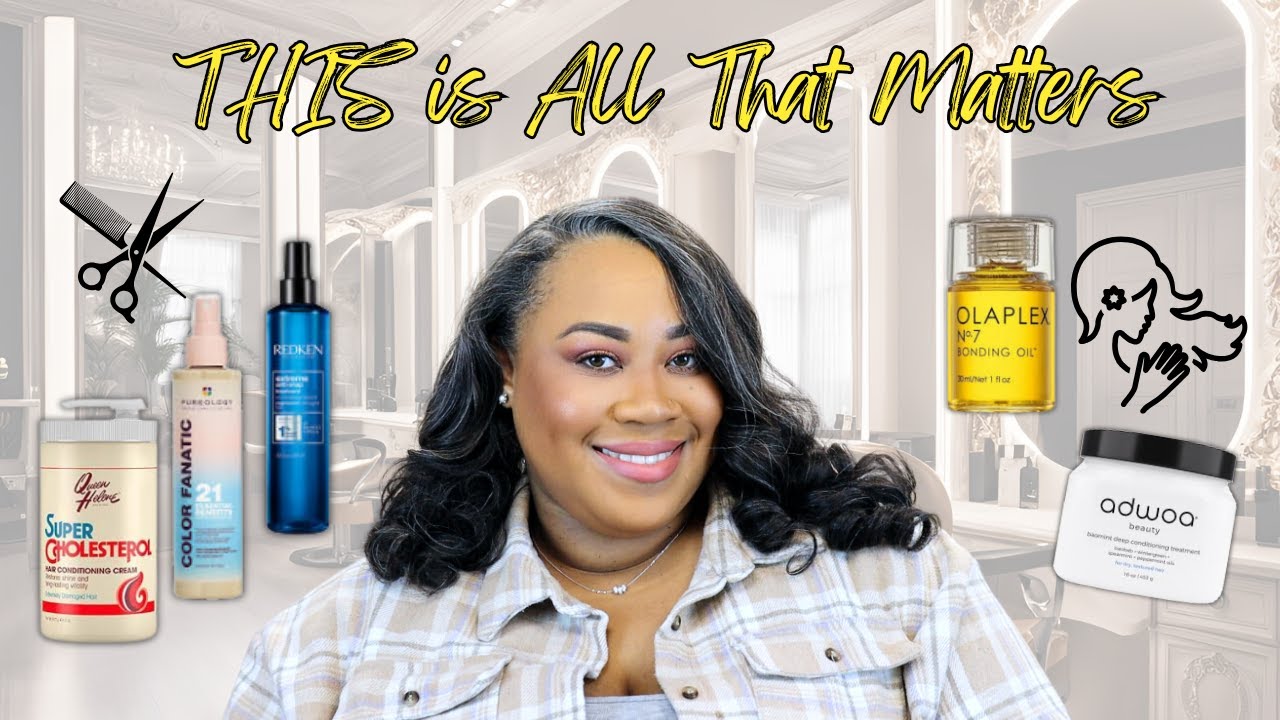 Top 5 Hair Products for Natural & Relaxed Healthy, Long, & Strong Hair!