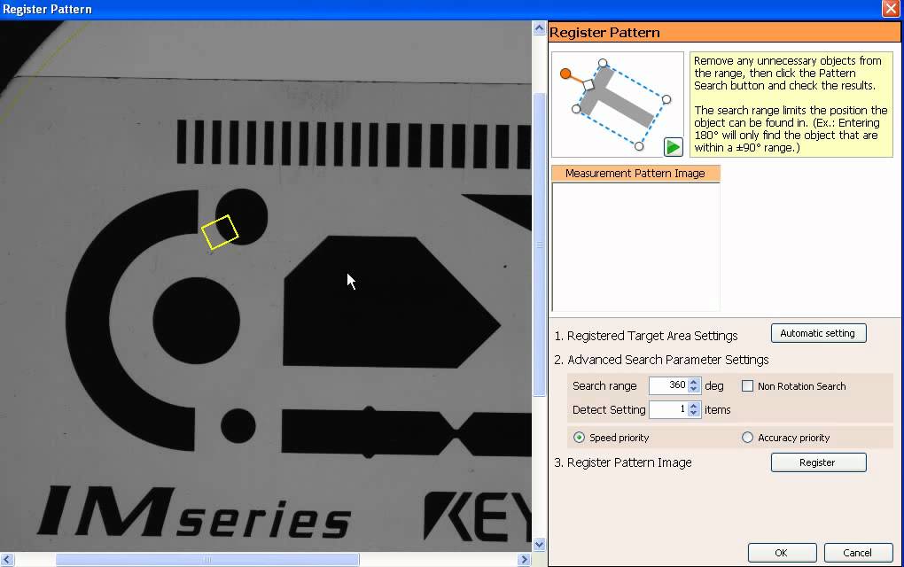 IM Pattern Registration