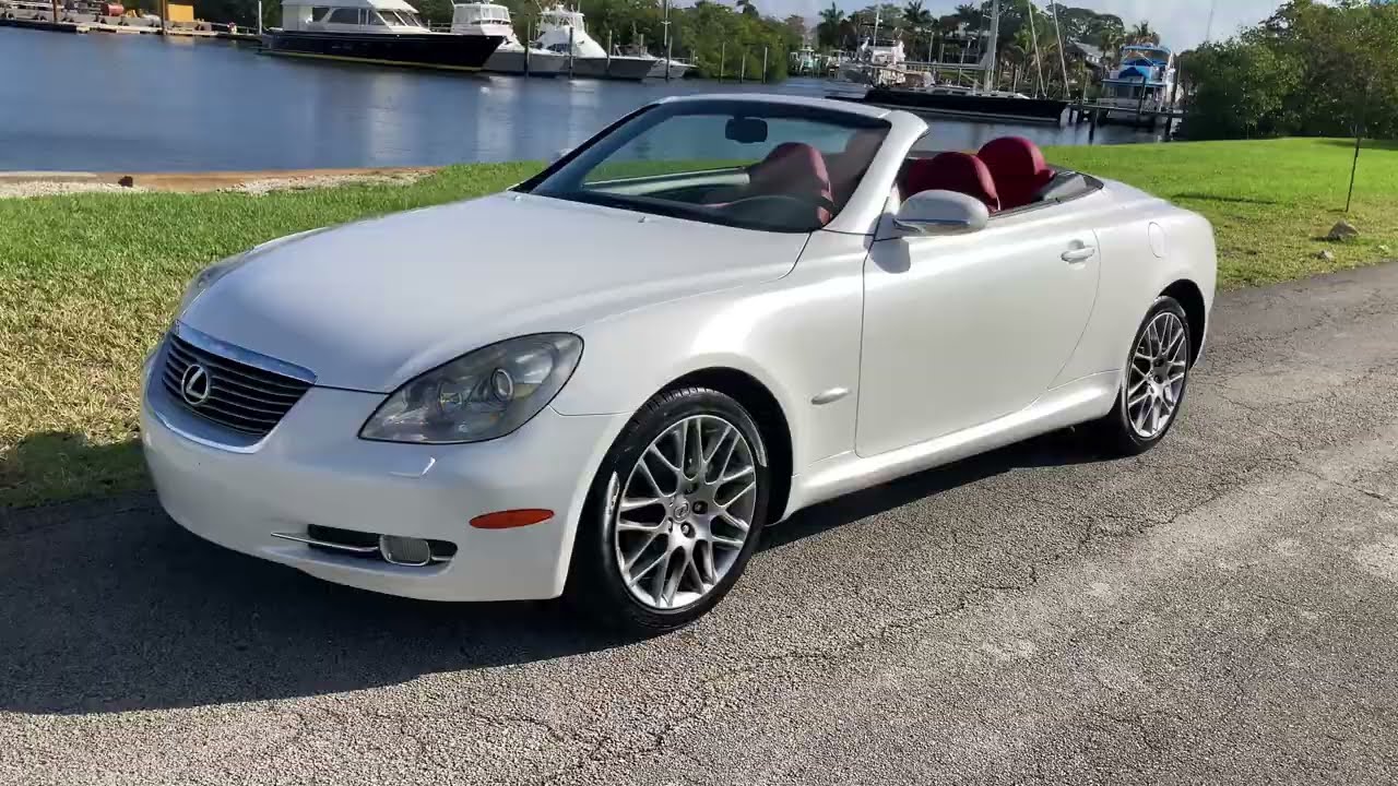 2007 Lexus SC430 Pebble Beach Edition Walkaround + convertible top operation