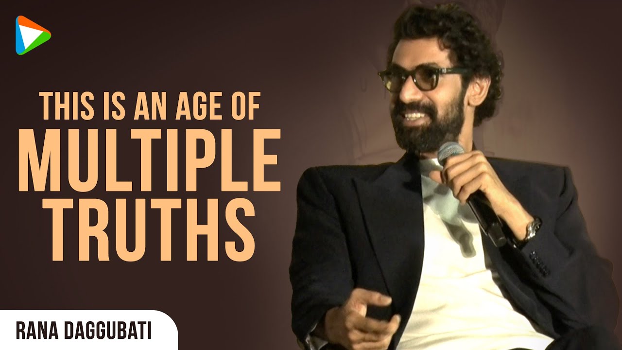 Rana Daggubati: "Good cinema Shapes you as a human being" | Rohan Kanawade | Sabar Bonda