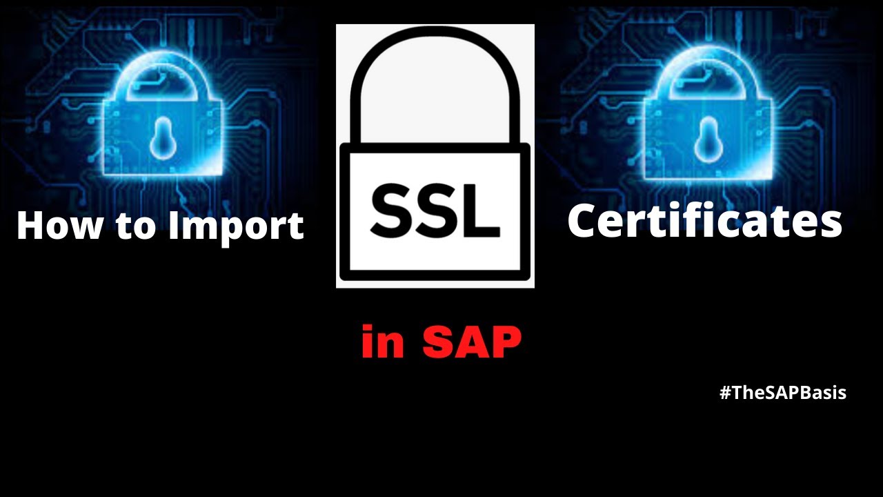 STRUST:How to Import/Deploy SSL Client Certificates in SAP System - Anonymous & Standard#TheSAPBasis