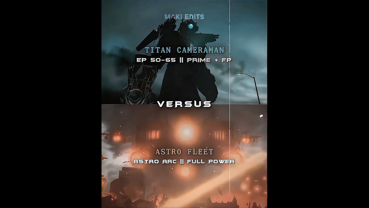 Titan Cameraman vs Astro Toilets | Skibidi Toilet #edit #viralshorts #foryou