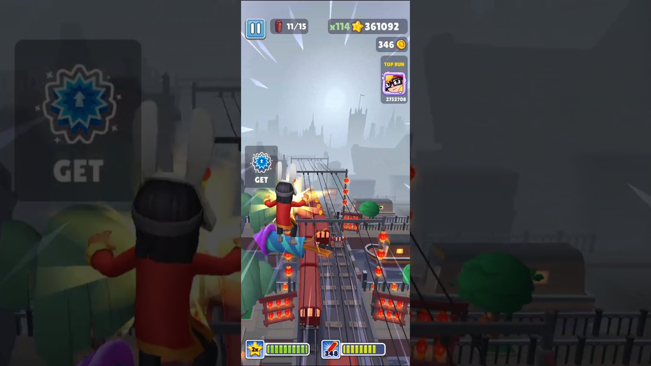 Subway surfers london - Rabbit 🐰#subwaysurfers #shorts