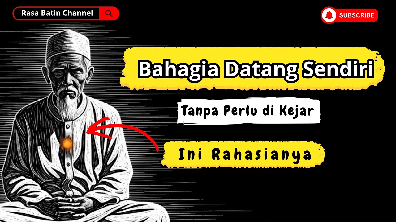 Orang Jawa Tidak Mengejar Bahagia, Ini Alasannya