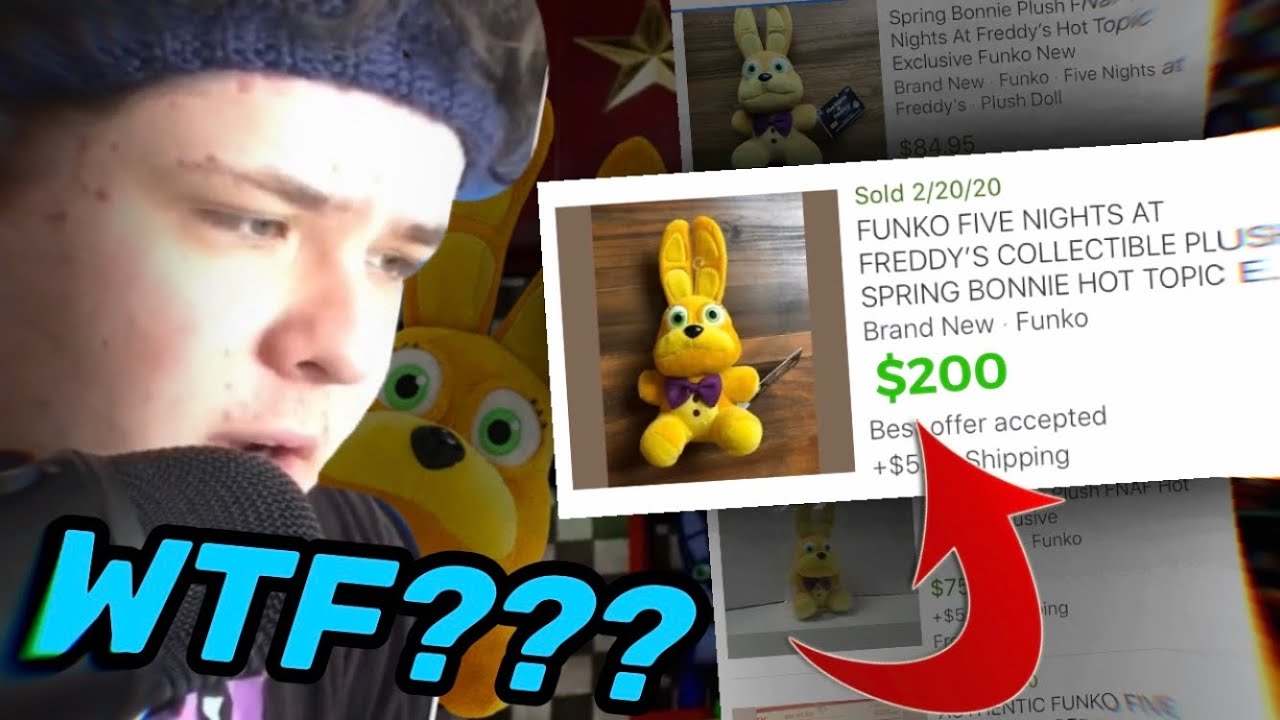 Почему плюшевая игрушка Спринг Бонни такая дорогая???