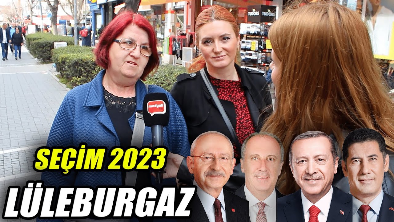 LÜLEBURGAZ | Cumhurbaşkanlığı Sayaçlı Seçim Anketi / Sokak Röportajları | Seçim 2023