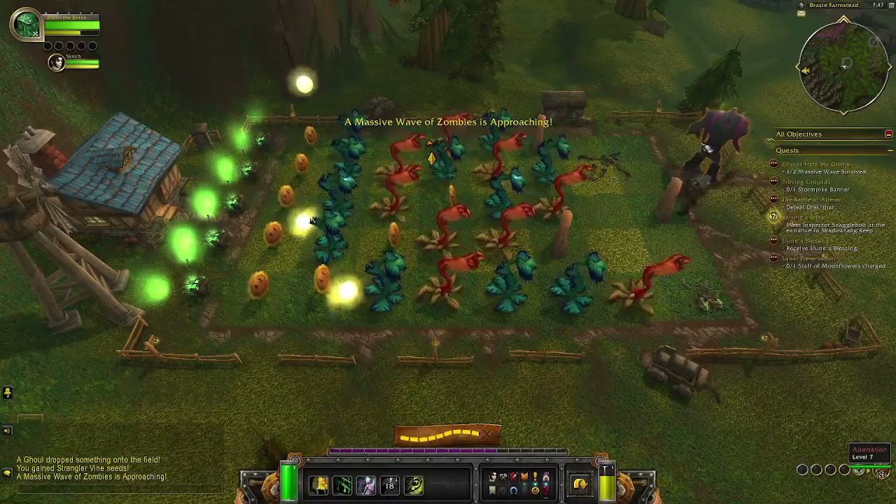 Lets Play Free Trial WoW - Plants VS Zombies