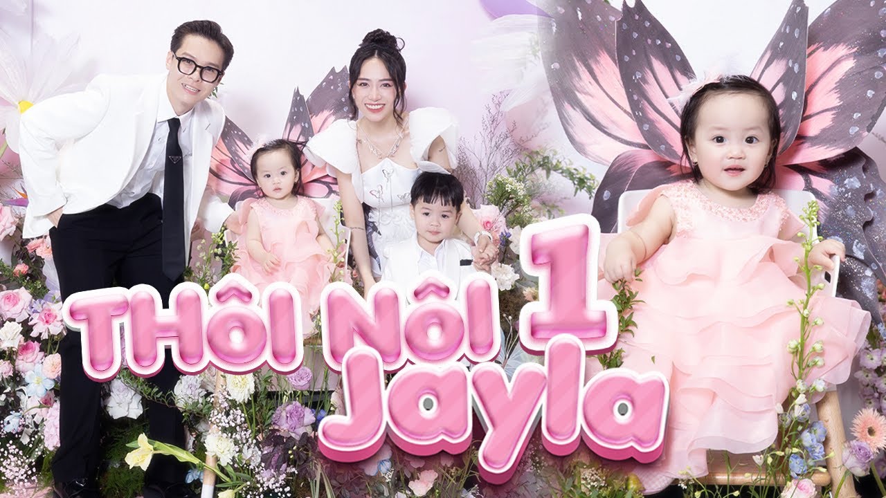 🍓 D&Acirc;U CH&Iacute;NH THỨC 1 TUỔI  🍓 Tiệc th&ocirc;i n&ocirc;i Ba T&acirc;m v&agrave; Mẹ Joyce d&agrave;nh cho D&acirc;u