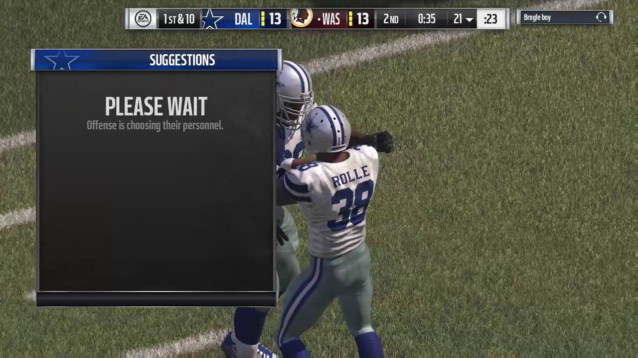 Madden NFL 17 54 gets a pick 6 URLACHER HAS HANDS!!