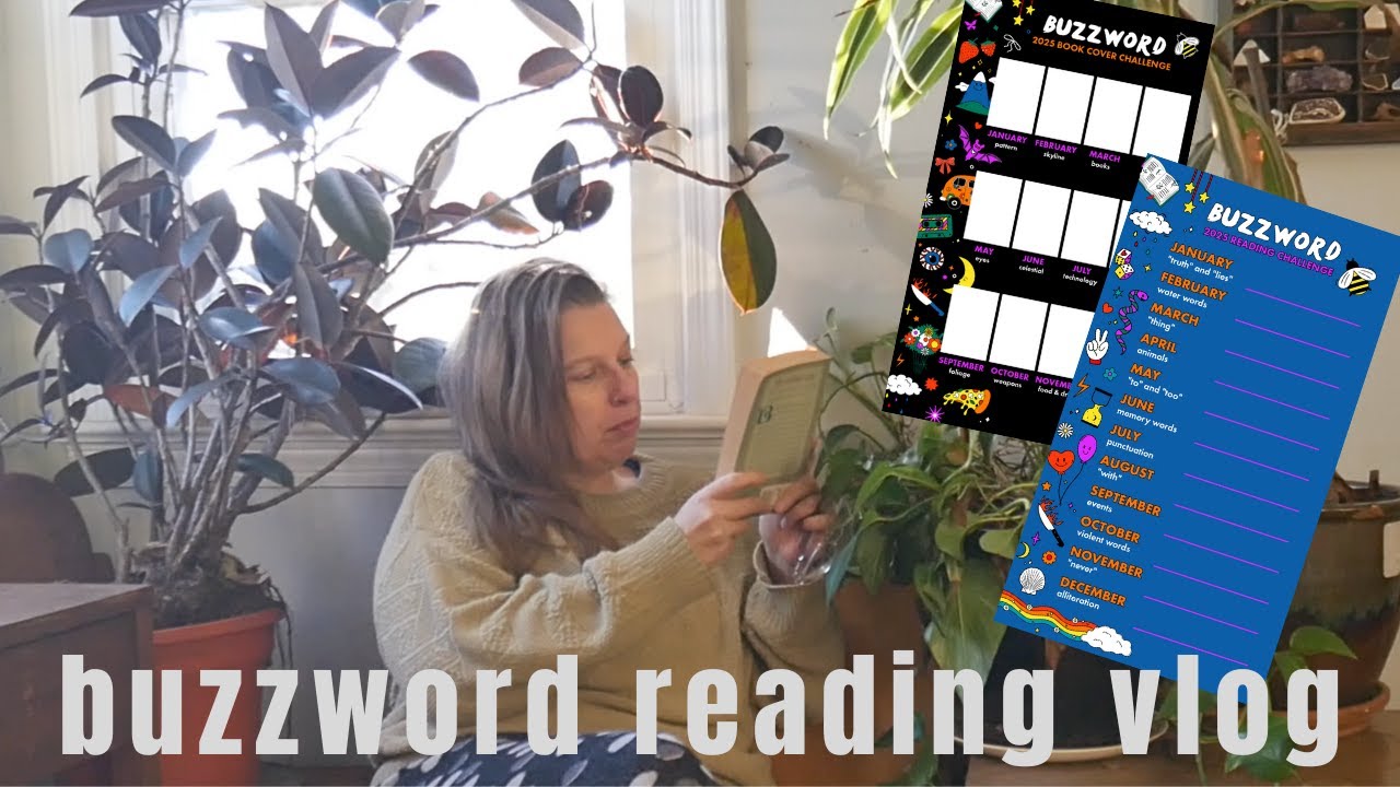 Completing the Buzzword & Buzzcover Reading Challenges | 2025 | Chaotic, Chatty, Bad Cats | Part One