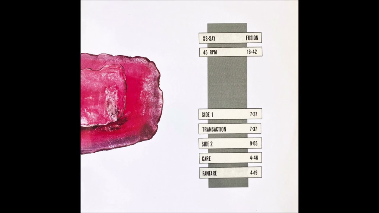 SS-SAY - Fusion [1985 / Full Maxi]