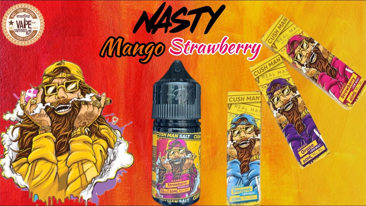 Cushman Strawberry mango by nasty  #review