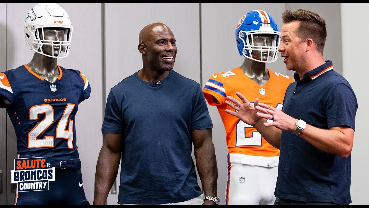 Terrell Davis tests out the Mile High Collection | Salute to Broncos Country
