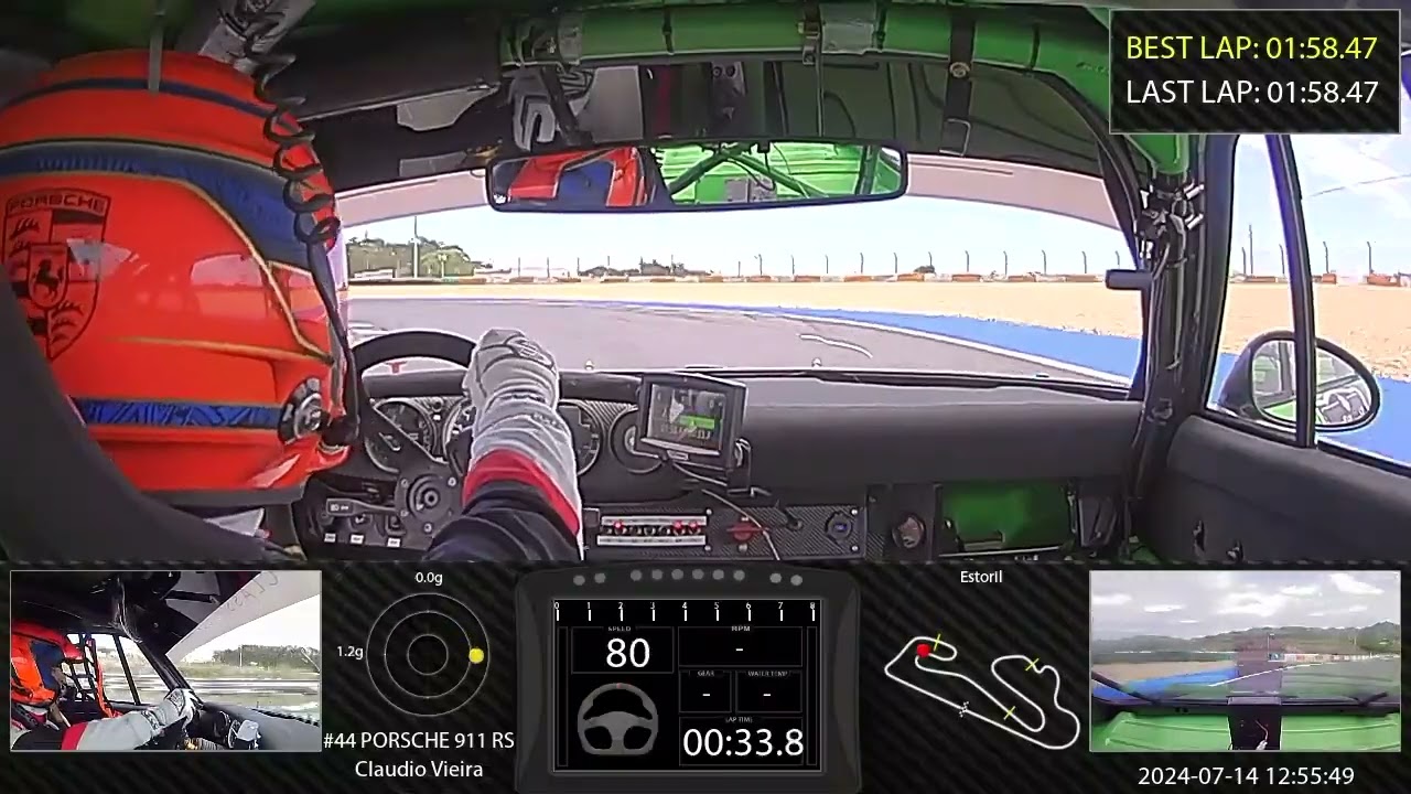 Onboard Estoril Porsche 911 RS