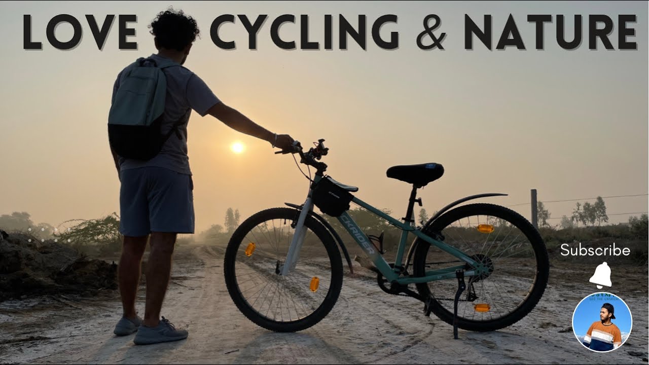 Cycling and Nature #mharaharyana #haryana #hisar