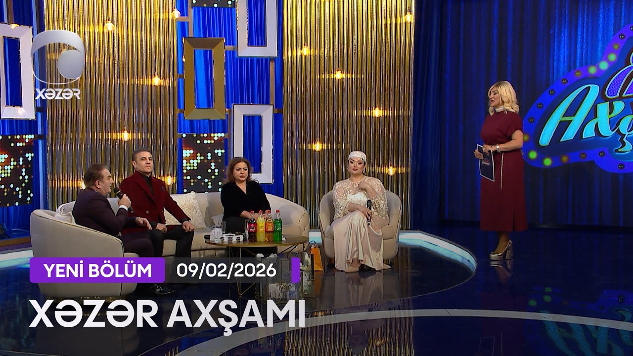 Xəzər Axşamı - Almaz Orucova, Eldar Ələkbərov, Sahib İbrahimov, Nərmin Kərimbəyova  09.02.2026