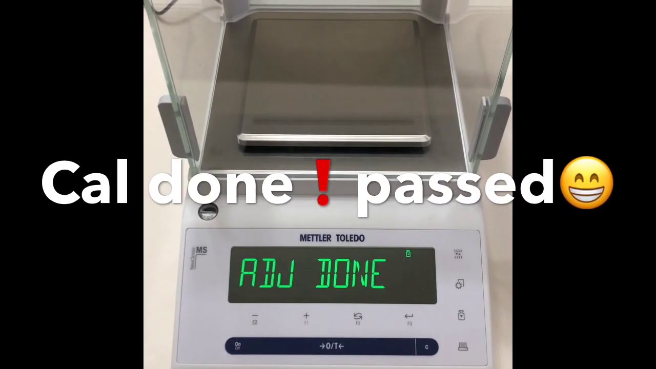 Calibrate Test Mettler Toledo MS303S 310g 1mg Balance FACT auto CAL PB303-S Sierra Lab Instrument