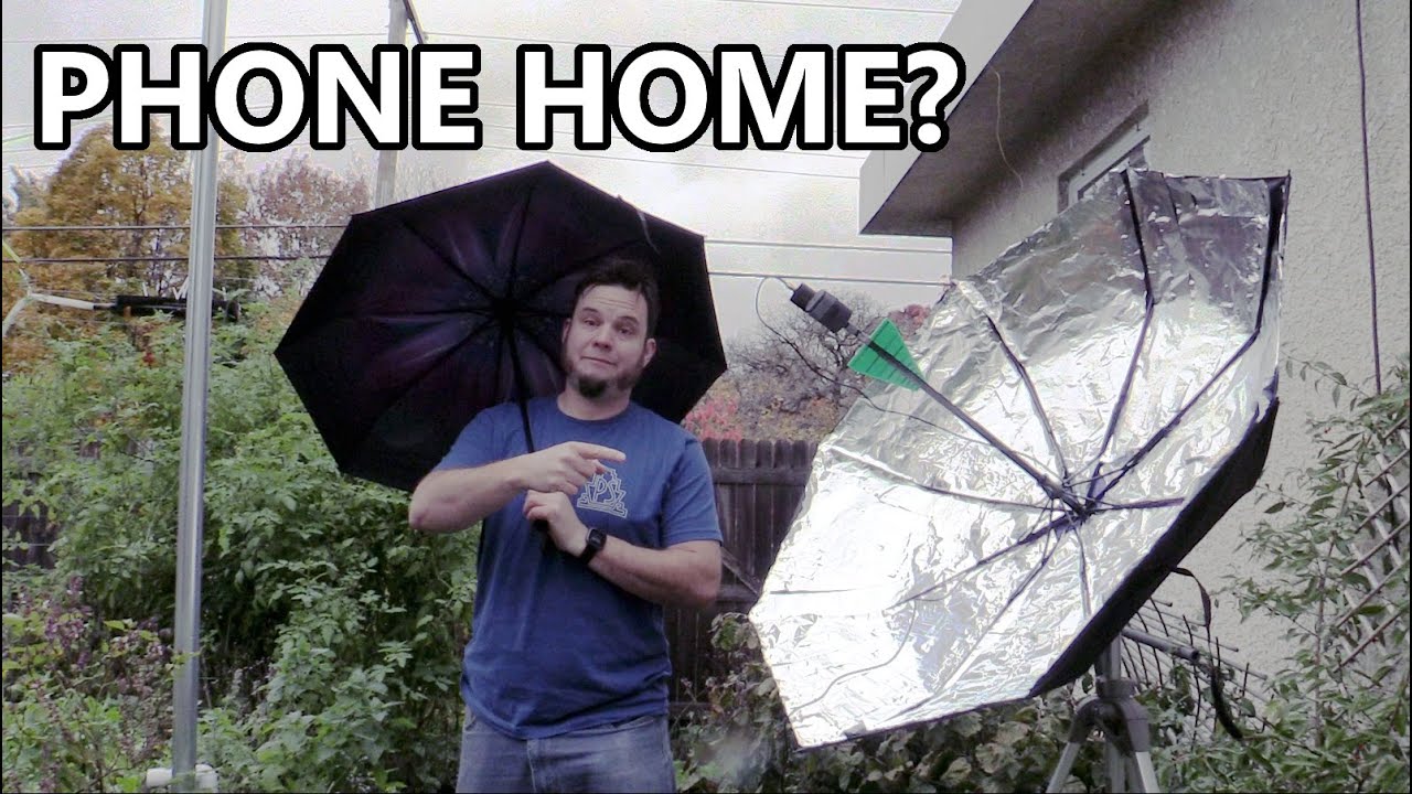 Can I Get Satellite Data With An Umbrella?