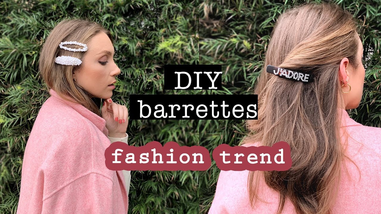 TREND: DIY HAIR BARRETTES (easy & chic) // Hair Accessories Tutorial | XO, MaCenna