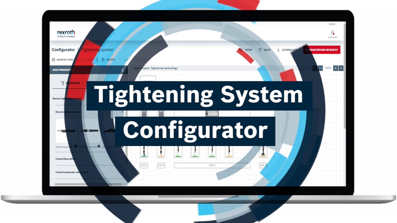 [EN] Bosch Rexroth: General functions of the Tightening System Configurator