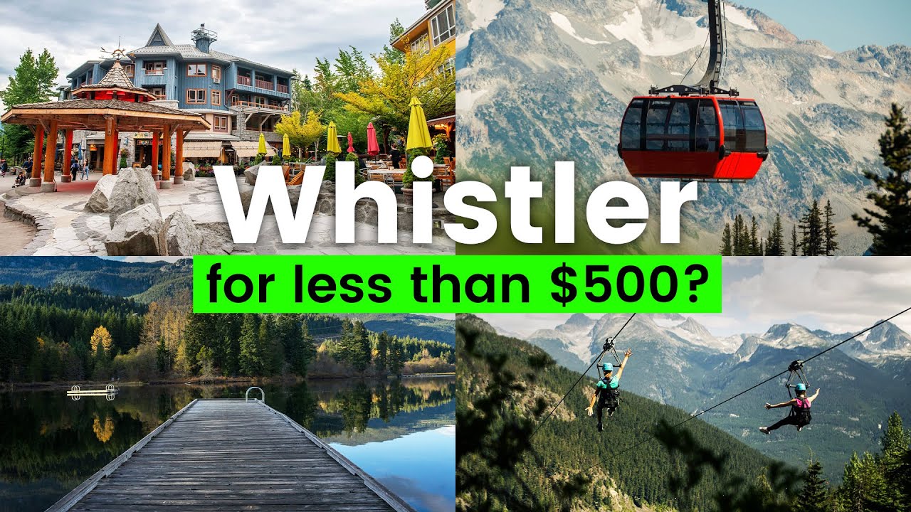One Week in Whistler Village for $500 TOTAL! (Here's How)