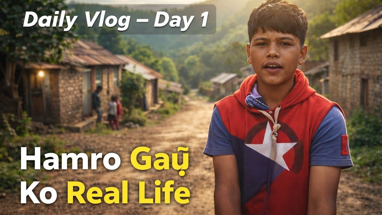  Daily Vlog Day 1 | Hamro Gaũ Ko Real Life | Village Daily Vlog 