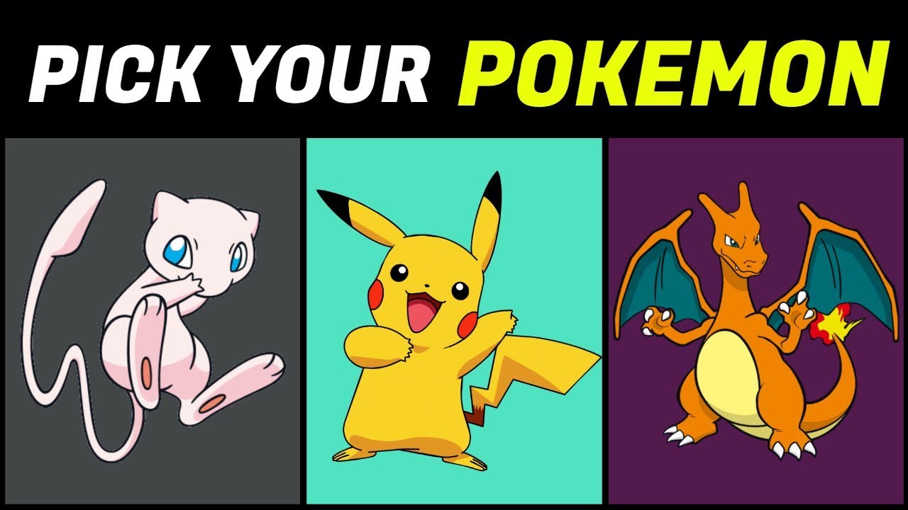 Which Pokemon are you? Pick one Pokemon quiz | Pikachu, Mew