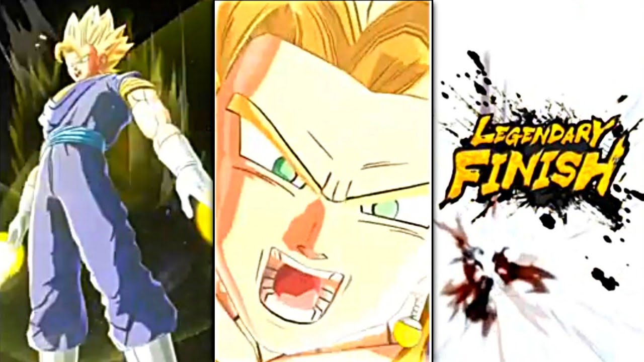 Super Vegito LEGENDARY FINISH ATTACK! | Dragon Ball Legends