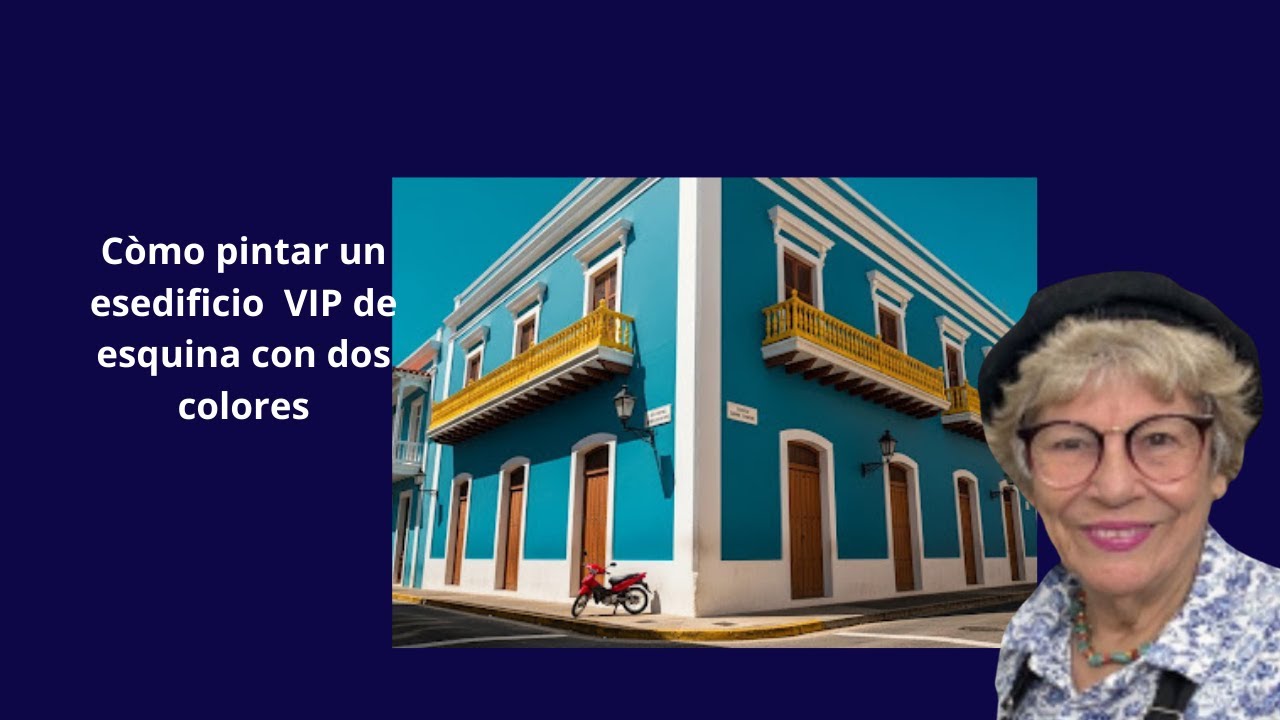 Como pintar un edificio de esquina