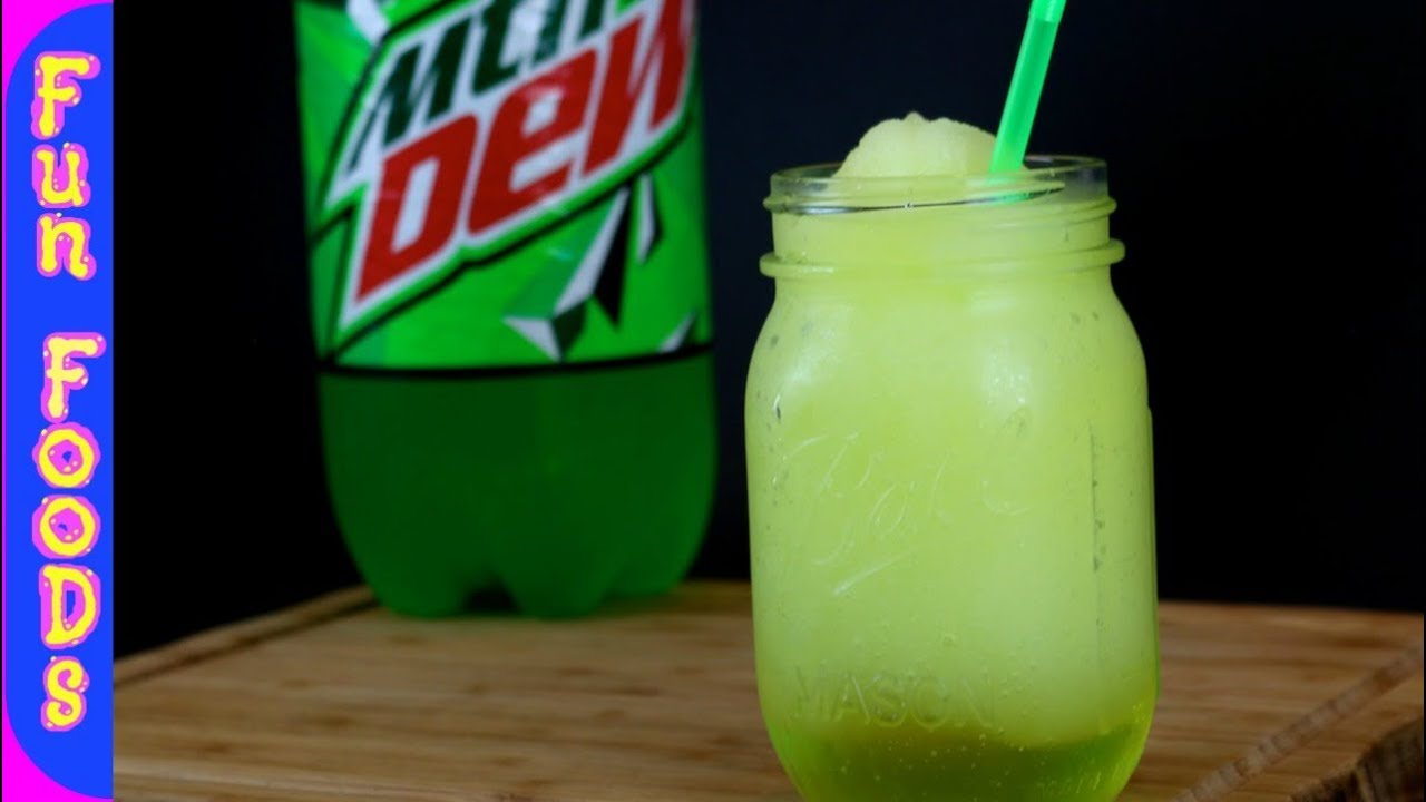 Mountain Dew Slushies | How to Make Homemade Slushies