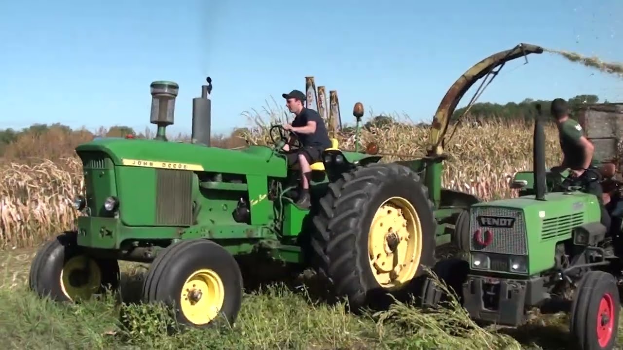 Team Buzze VS Team Van de Walle - John Deere 4020 - John Deere N°6 - Hesston 7420 - Deutz D 6206