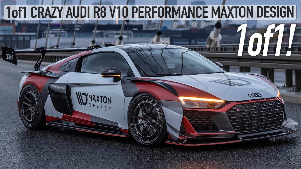 MOST BRUTAL LOOKING R8 EVER? 1of1 AUDI R8 V10 MAXTON DESIGN - A neckbreaker - In Detail 4K