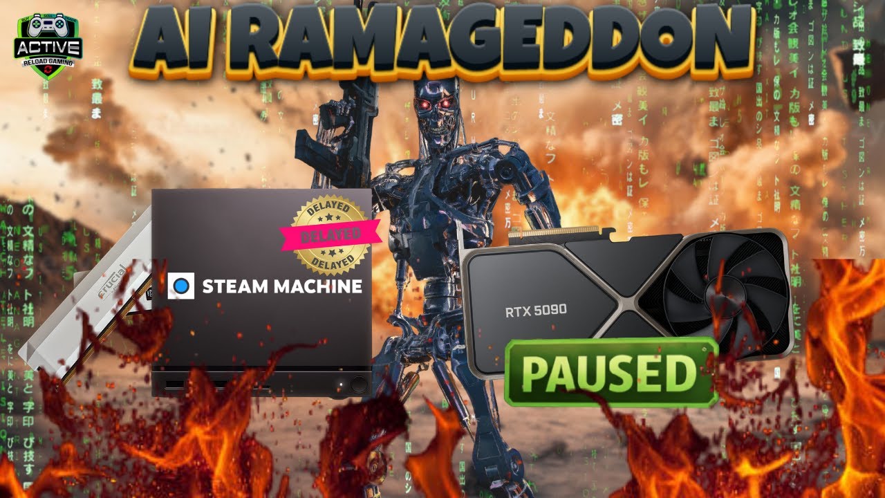 AI RAMAGEDDON: Steam Machine Delayed + Nvidia Hits Pause - Father and Son Gaming News Podcast