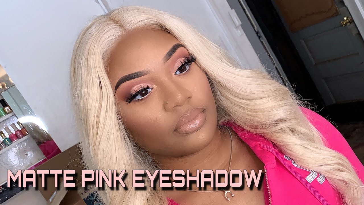 EASY MATTE PINK CUT CREASE LOOK | NESSA