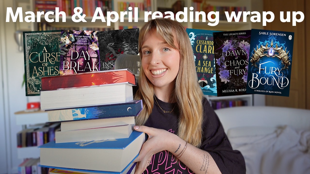 Итоги чтения за март и апрель 📚 с участием HBADA E3