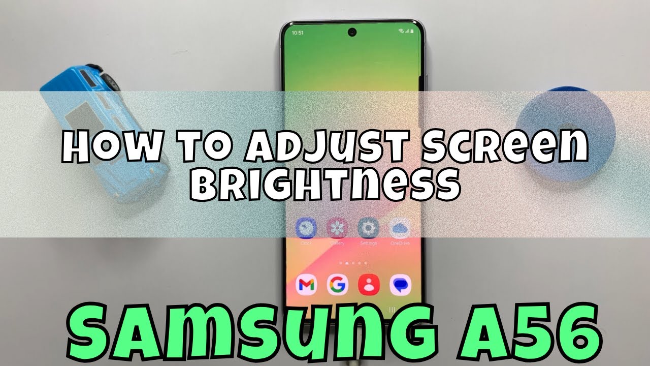 Как настроить яркость экрана на Samsung Galaxy A56