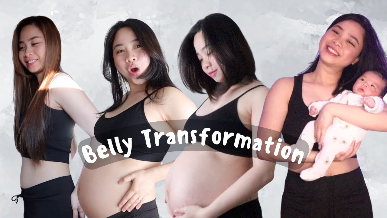 PREGNANCY TRANSFORMATION (Week by Week) ❤️