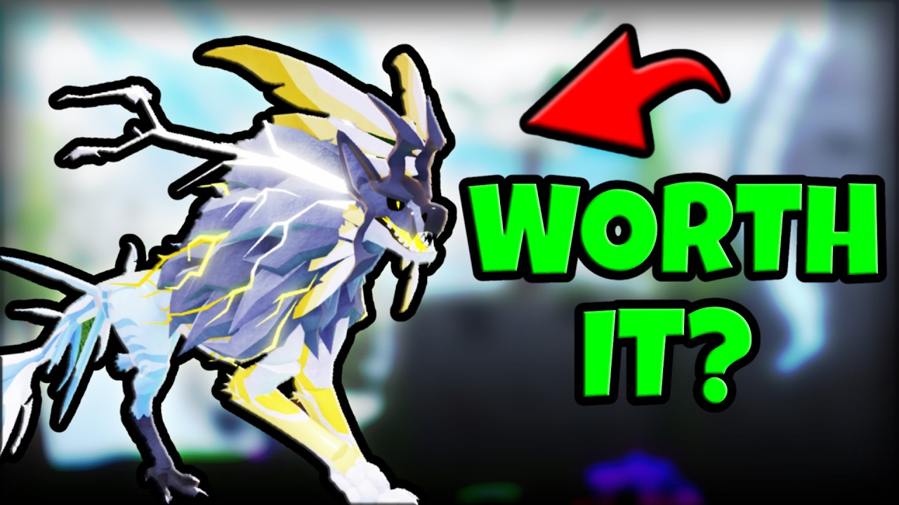 The ELECTRIC WOLF is HERE.. | Creatures of Sonaria