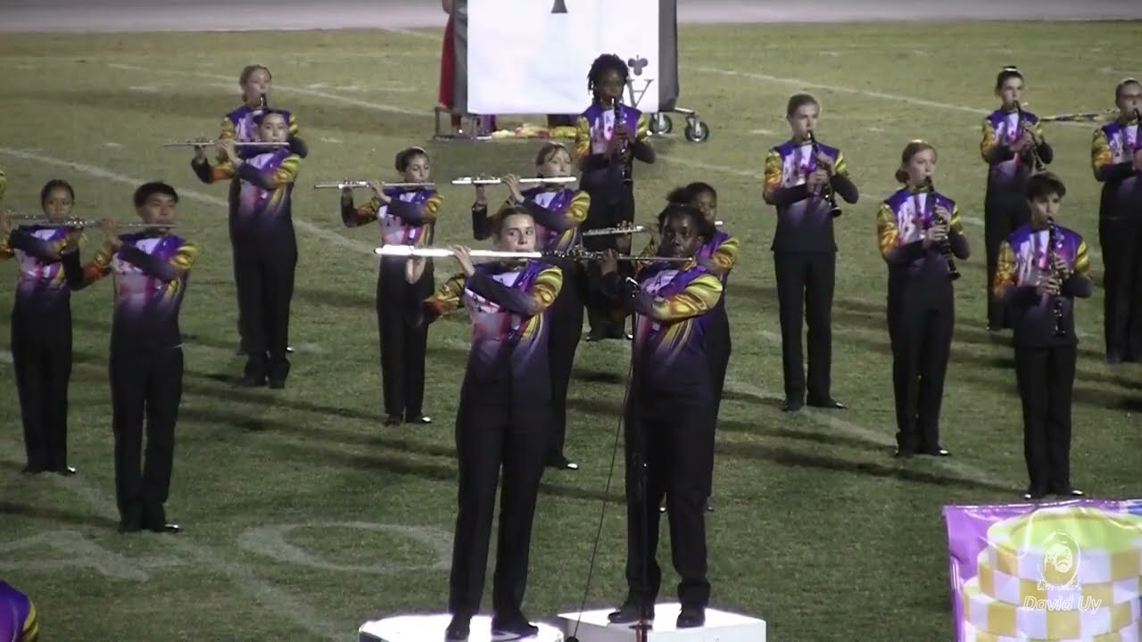 Jack Britt High School Marching Band at Gray's Creek High School 10/21/2023