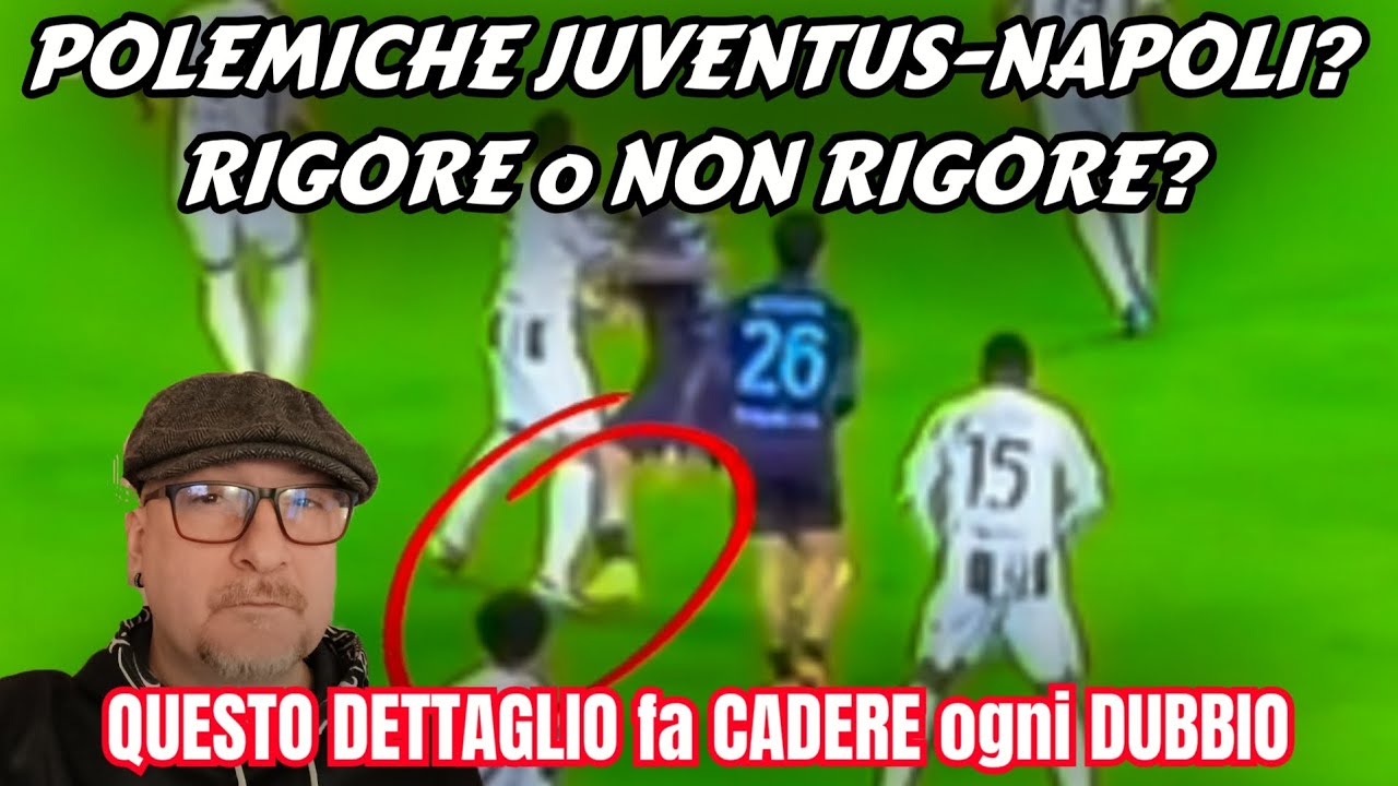 🚨SCANDALO JUVE-NAPOLI‼️IMMAGINI CHE FANNO CADERE OGNI DUBBIO😳 Ma ovviamente LE TV FANNO VEDERE ALTRO
