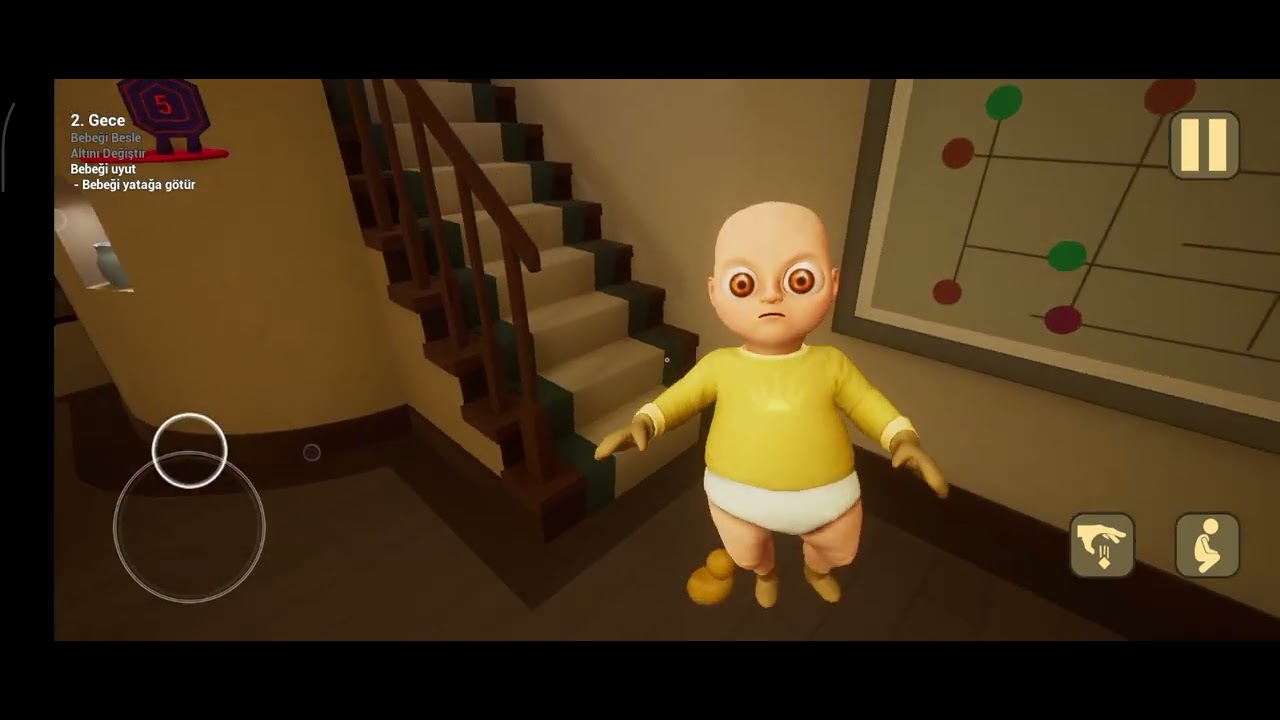 العبت الطفل المسكون 😱😰