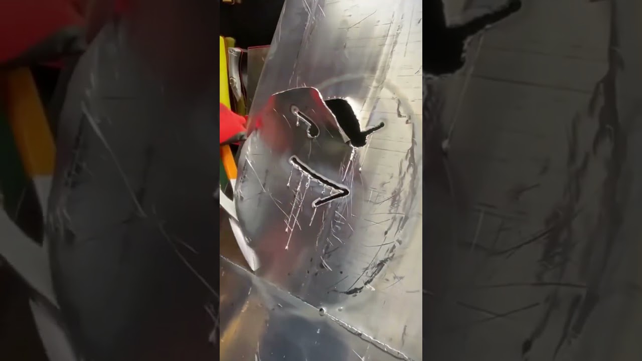 Aluminium Welding Fire Weld #welding