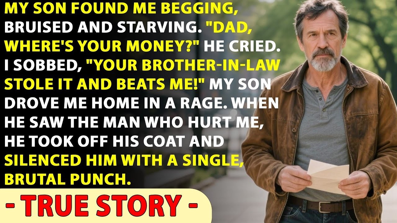 My Son In Law Forced Me To Beg Until My Son Found Out  What He Did Was SHOCKING    True Story